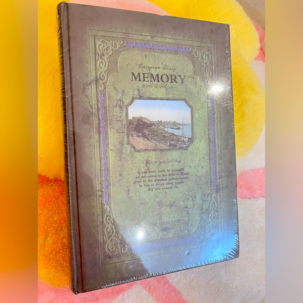 Vintage Style Memory Journal
